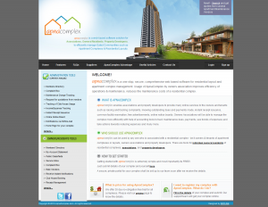 ApnaComplex - Home Page till Oct 2010 Farewell to the Old Design