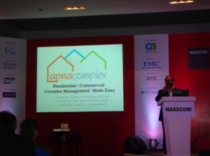 ApnaComplex at NASSCOM Product Conclave 2010 ApnaComplex at NASSCOM Product Conclave 2010