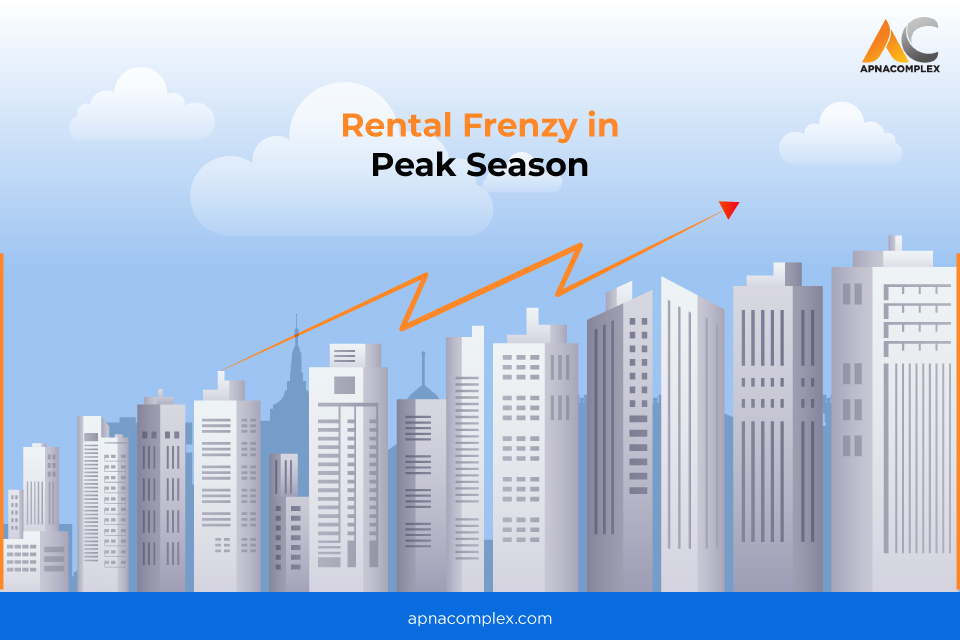 Peak time for rental housing