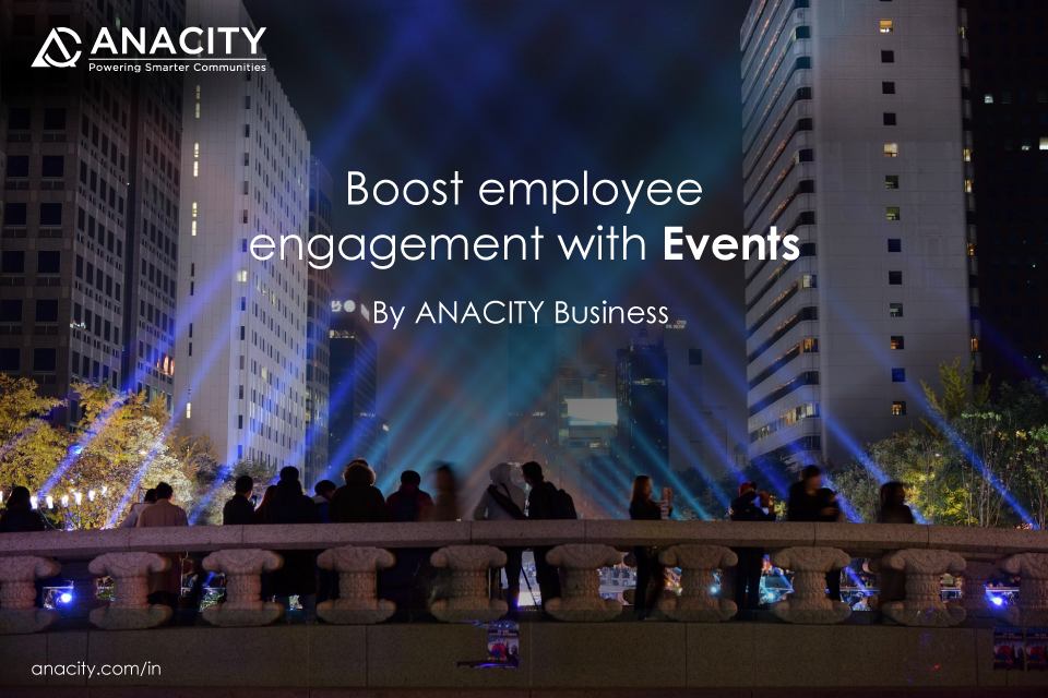 Boost employee engagement with Events by ANACITY Business